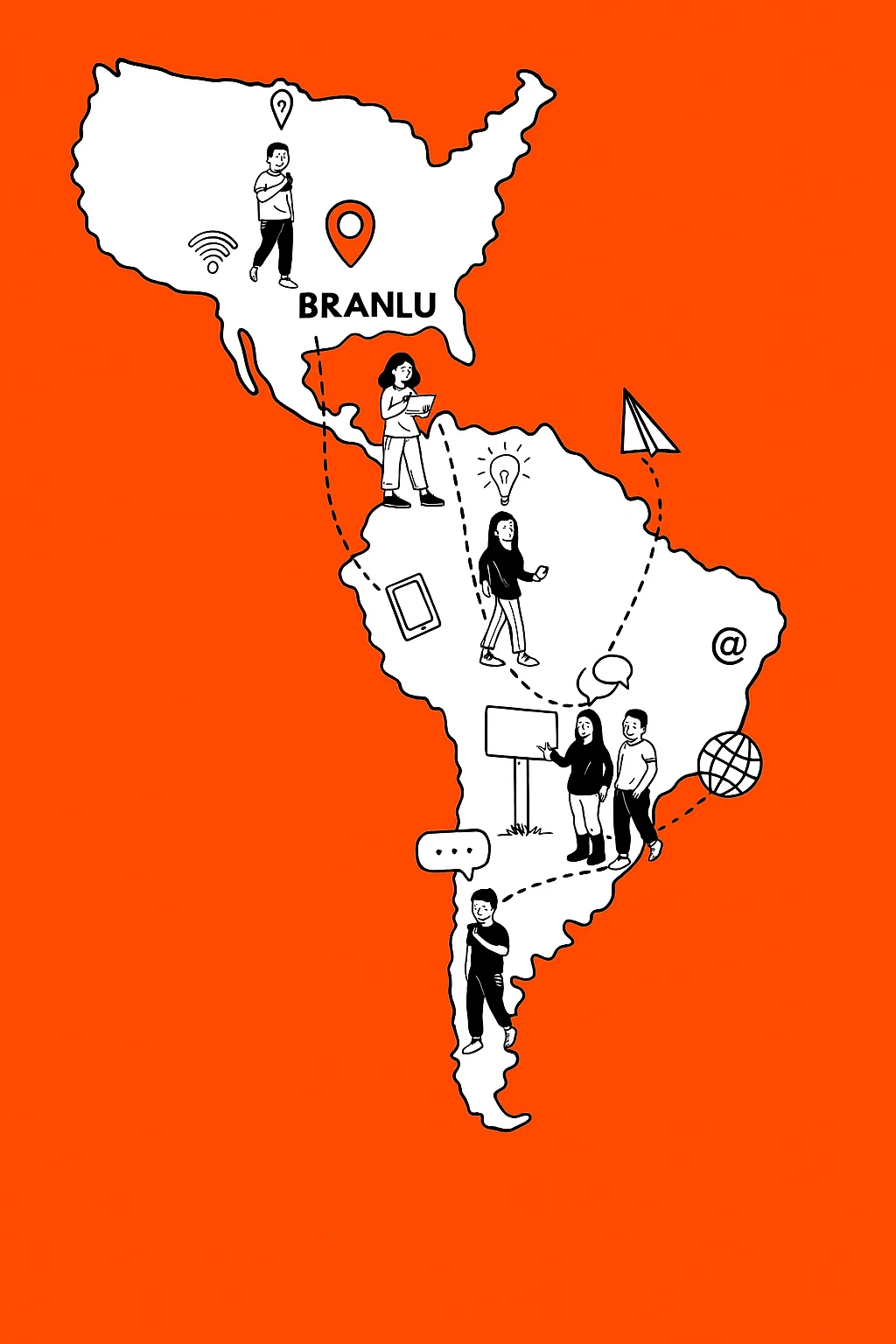 Americas Map